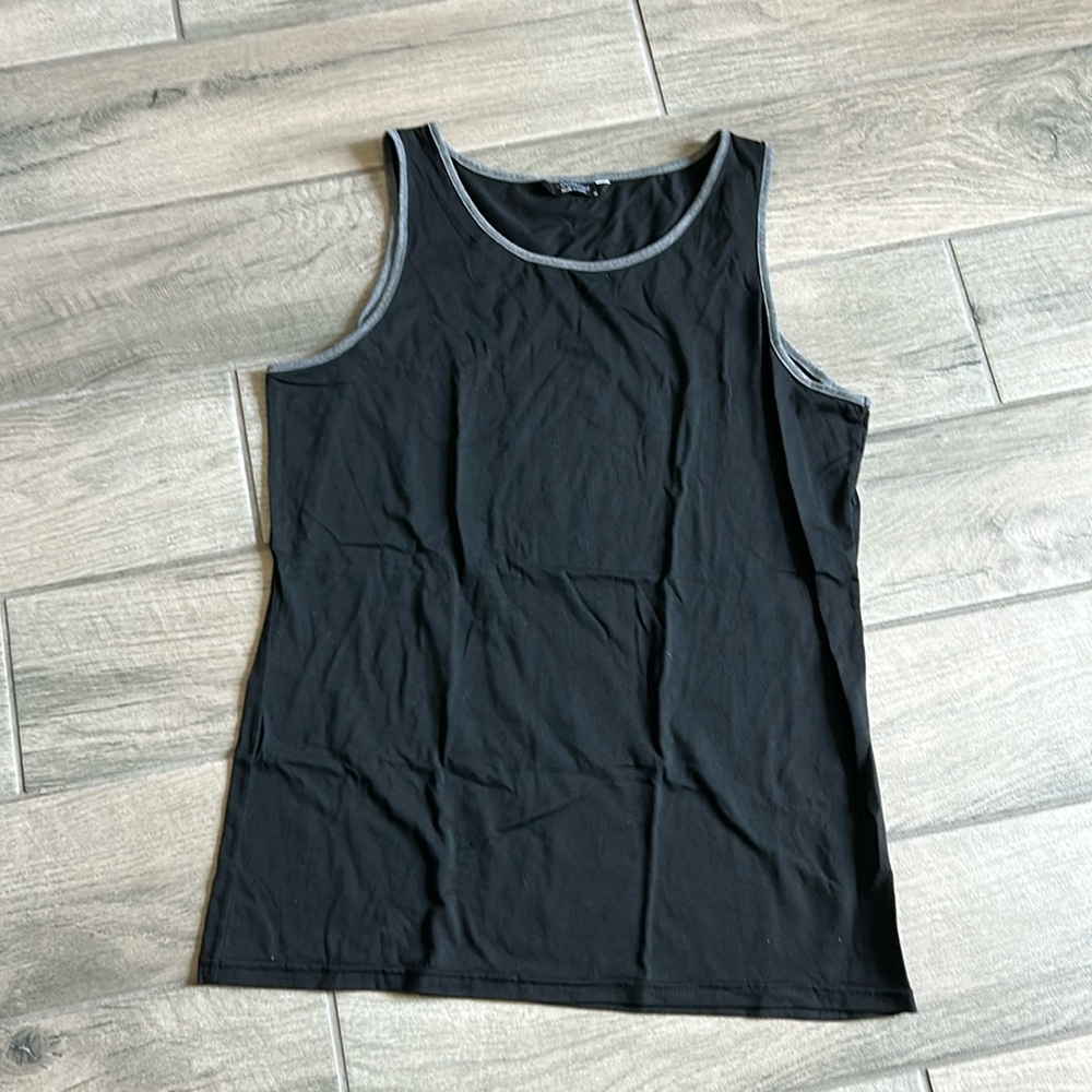Coofandy black tank top
